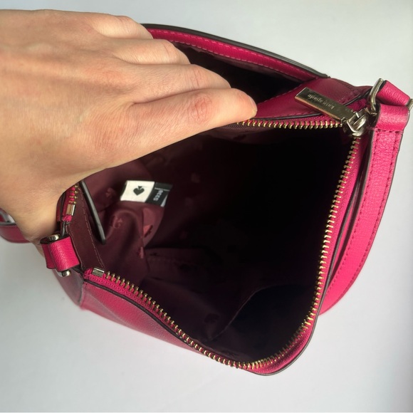 Pink Kate Spade Adel Medium Crossbody Bag (note flaws) - Picture 10 of 13